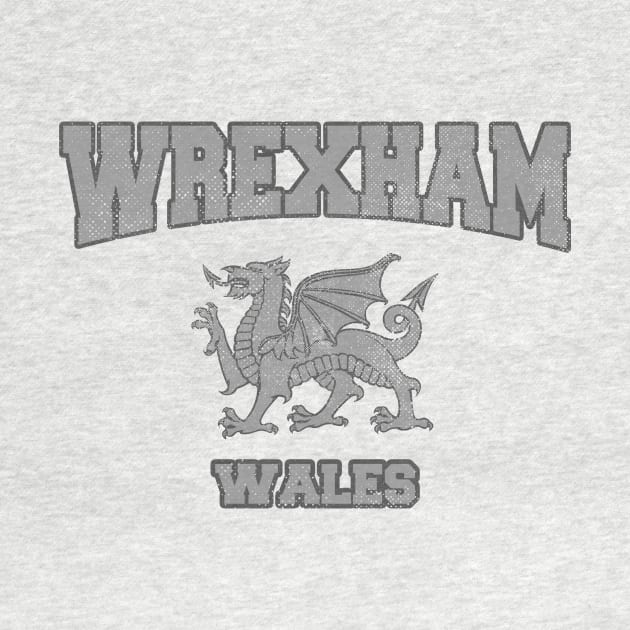 Wrexham Wales Retro Vintage by Anv2